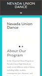 Mobile Screenshot of nevadauniondance.com